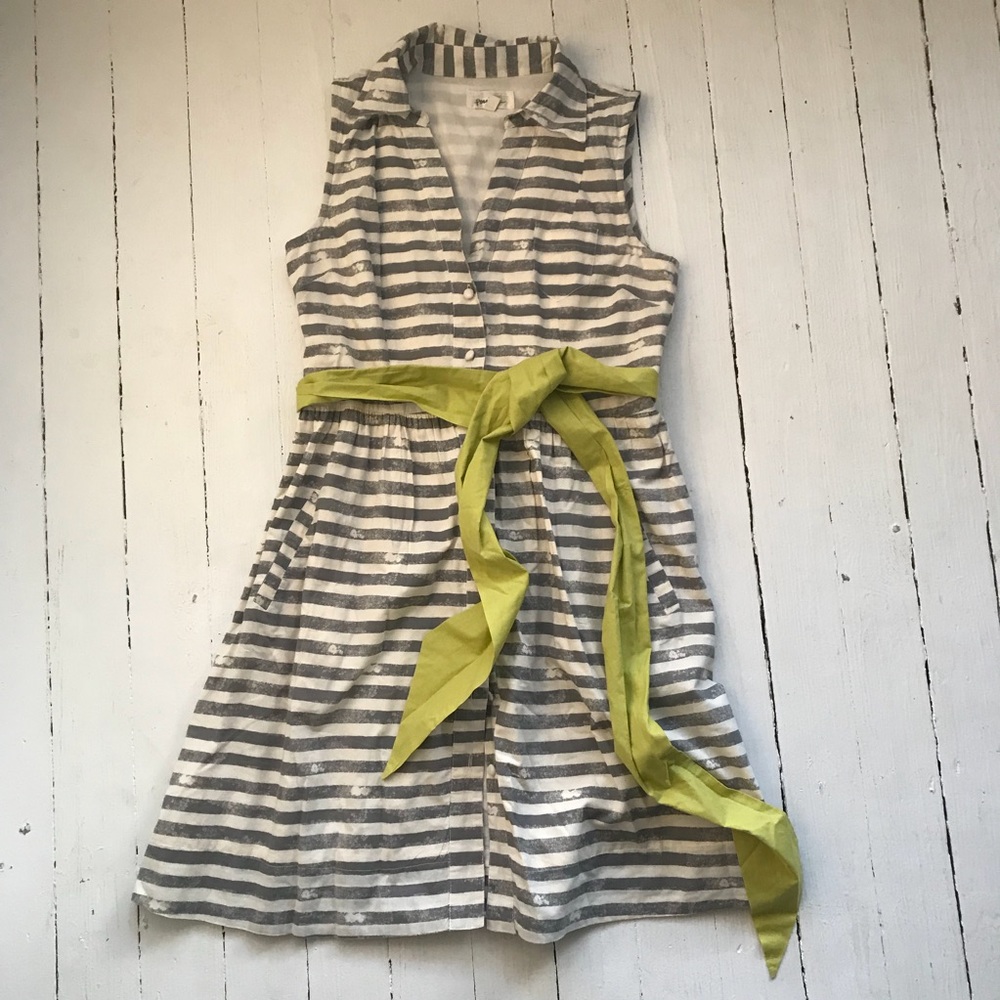 Anthropologie striped dress